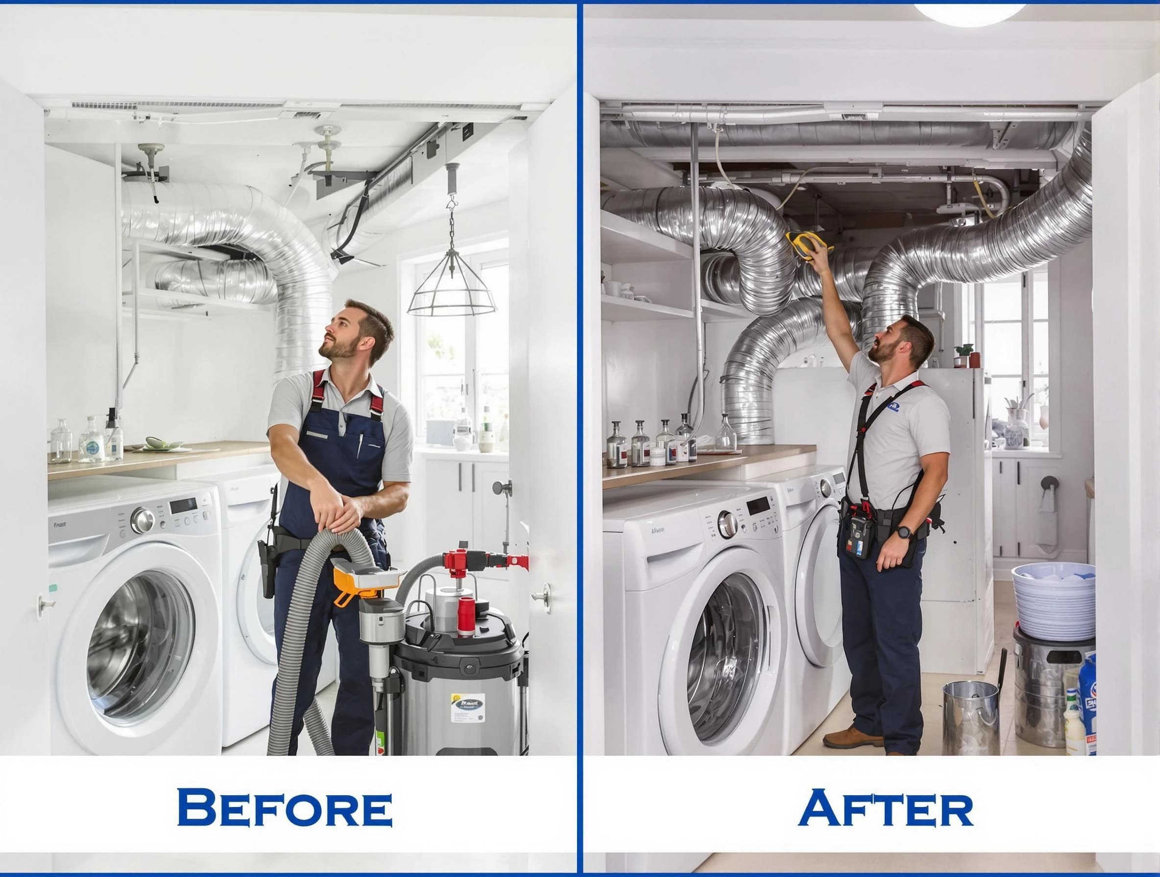 Expert gas dryer vent cleaning by Fredericksburg Dryer Vent Cleaning in Fredericksburg
