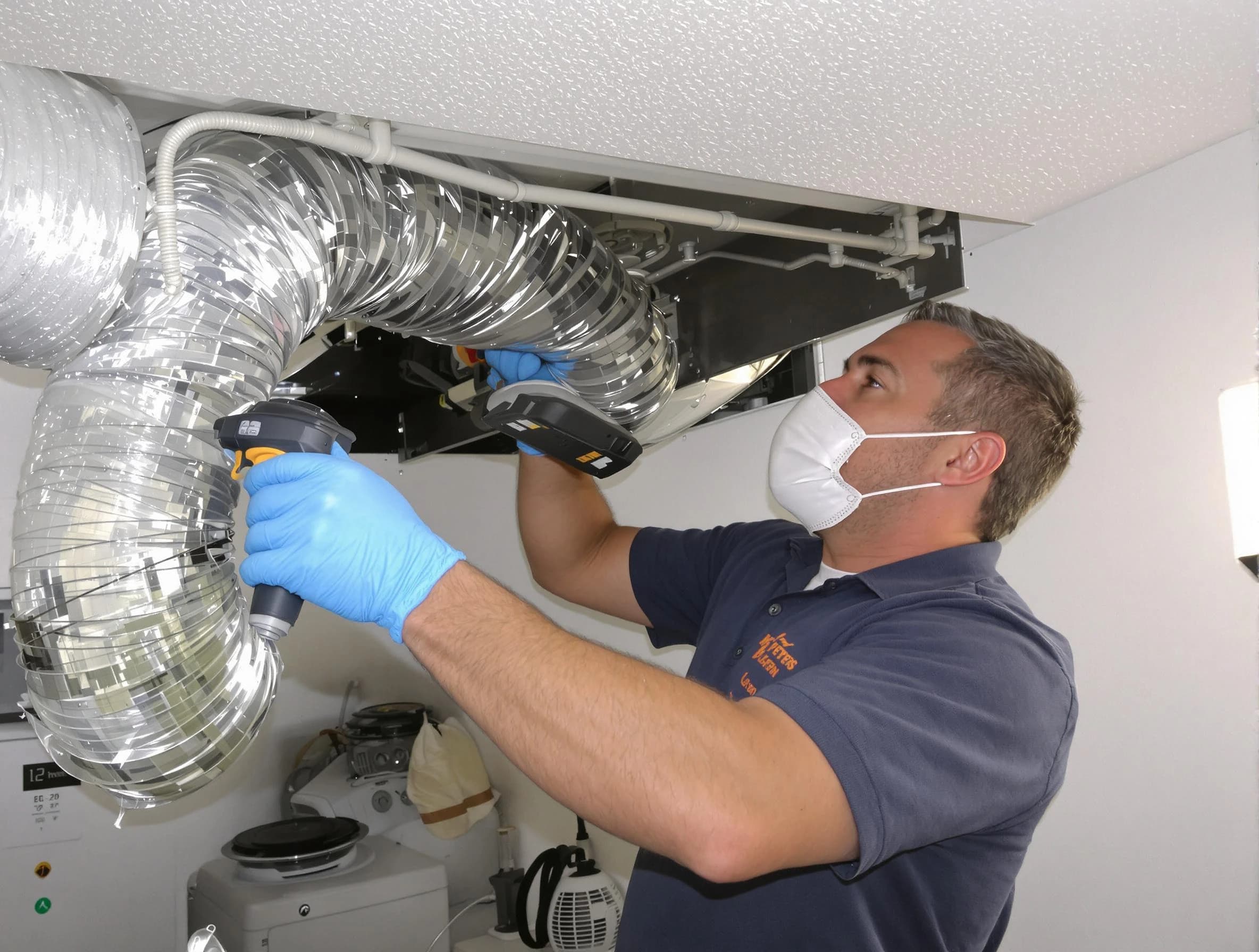 Fredericksburg Dryer Vent Cleaning professional performing thorough residential dryer vent cleaning in Fredericksburg