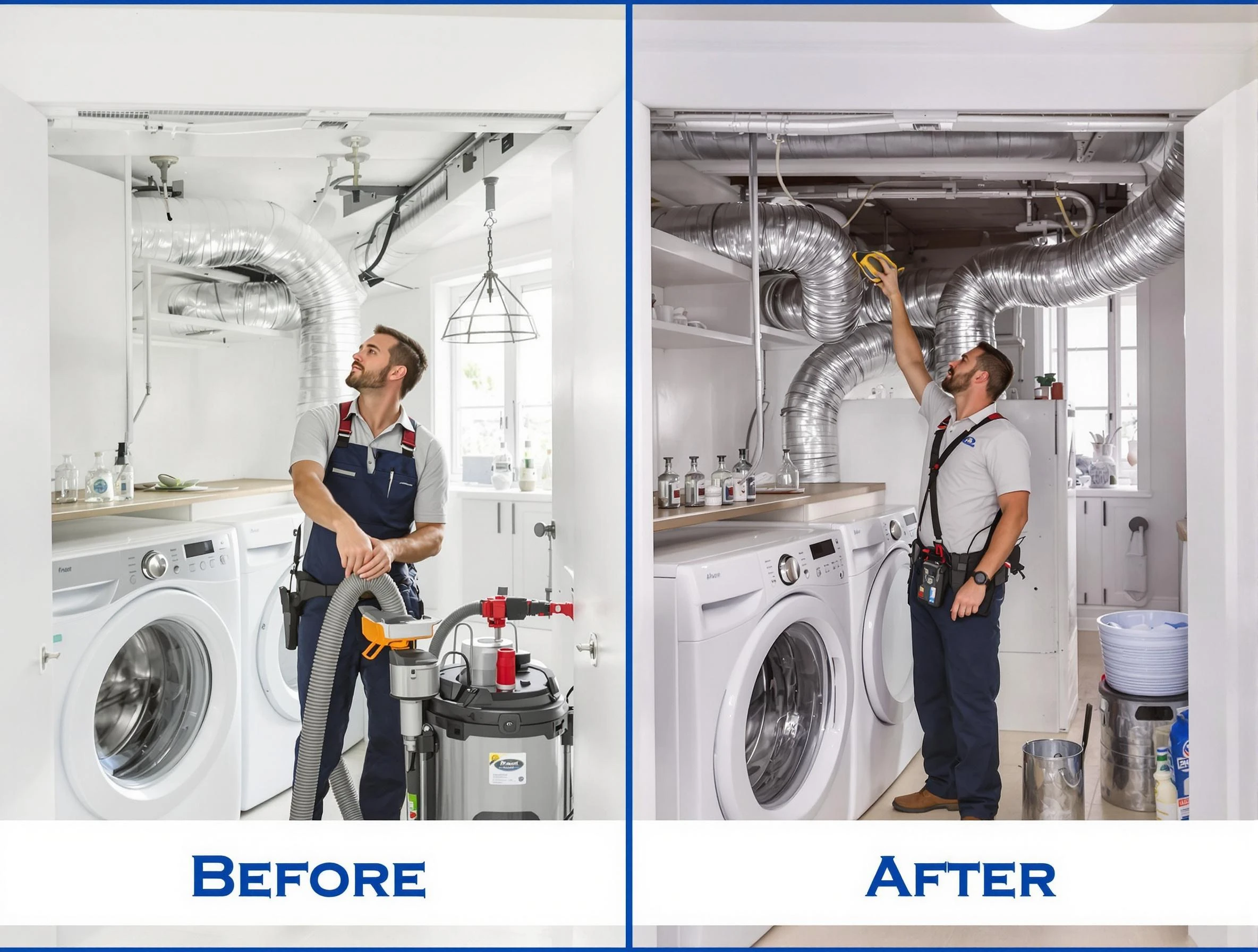 Expert gas dryer vent cleaning by Fredericksburg Dryer Vent Cleaning in Fredericksburg