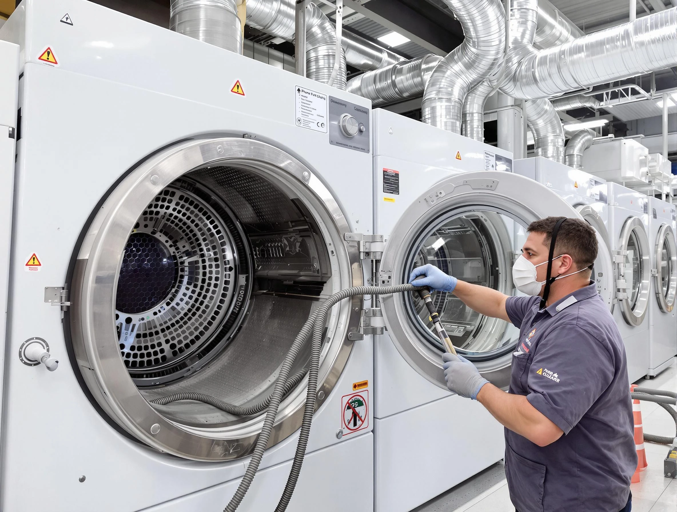 Industrial-grade dryer vent cleaning by Fredericksburg Dryer Vent Cleaning in Fredericksburg